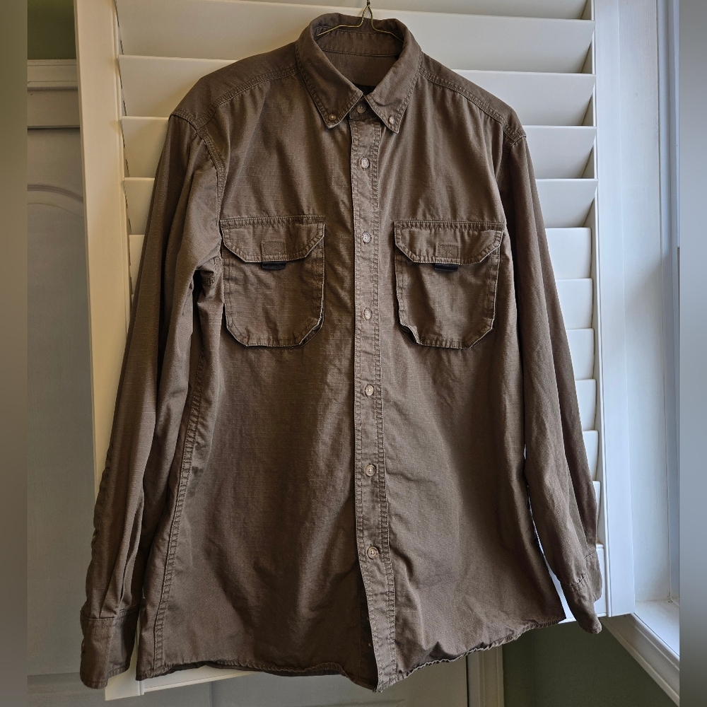 RedHead Brown Military Field Button Up